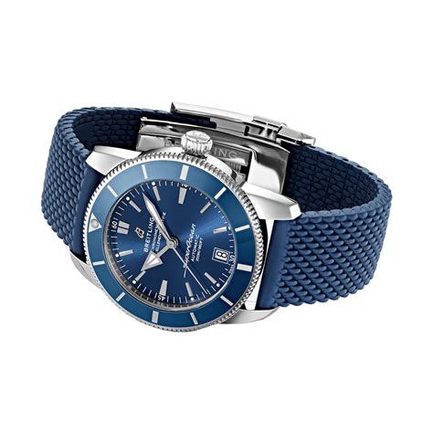 breitling superocean strap|breitling superocean rubber strap buckle.